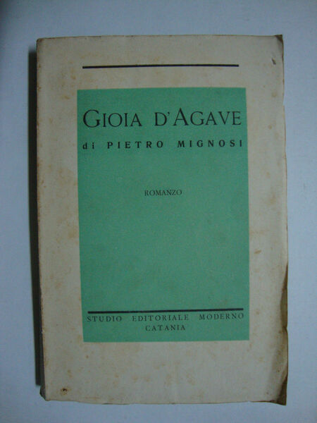 Gioia d'Agave (Romanzo)