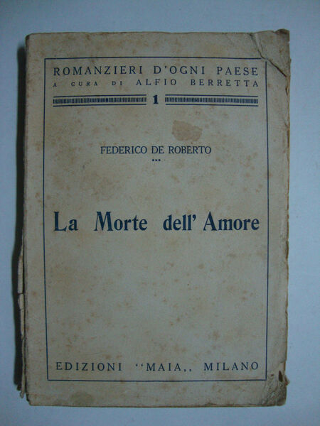 La morte dell'amore