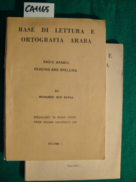 Base di lettura e ortografia Araba - Basic Arabic reading …