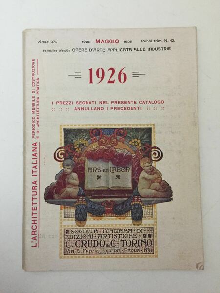 L'architettura Italiana - Periodico mensile di costruzione e di architettura …