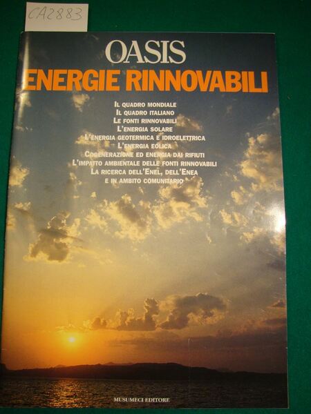 Oasis - Energie rinnovabili - Supplemento al n.2 1994 (periodico)