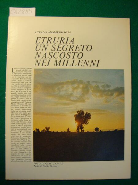 L'Italia Meravigliosa - Etruria, un segreto nascosto nei millenni (periodico)