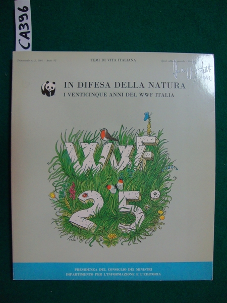 In difesa della natura - I venticinque anni del WWF …