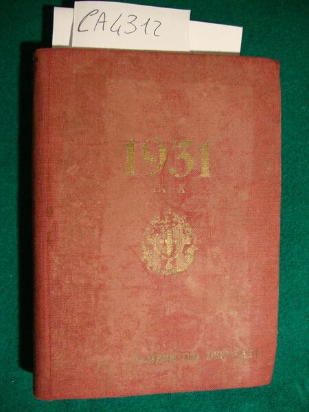 Camera dei Deputati - Legislatura XXVIII - Agenda 1931 - …