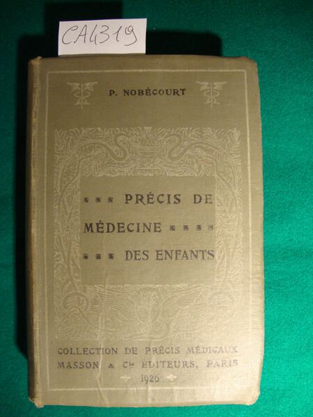 Précis de médecine - Des Enfants