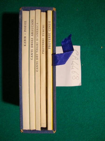 Proverbi cinesi - Proverbi turchi - Canti d'amore e di …