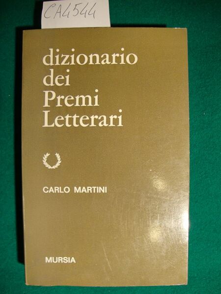Dizionario dei Premi Letterari