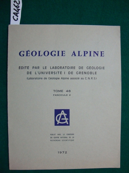Géologie alpine - (Le laboratoire de géologie de l'université i …