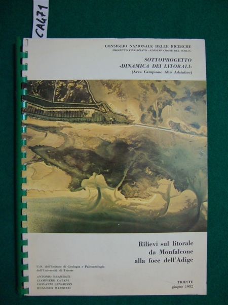 Rilievi sul litorale da Monfalcone alle foce dell'Adige