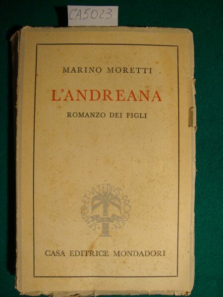 L'Andreana - Romanzo dei figli