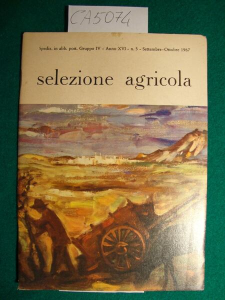 Selezione agricola - Anno XVI - n. 5 - Settembre …