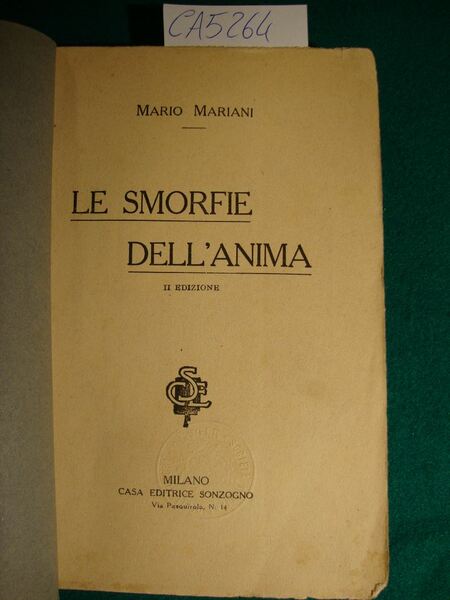 Le smorfie dell'anima