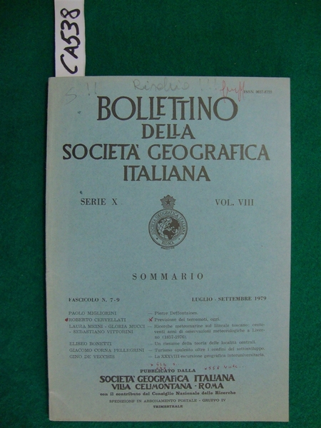 Bollettino della Società Geografica Italiana (periodico)