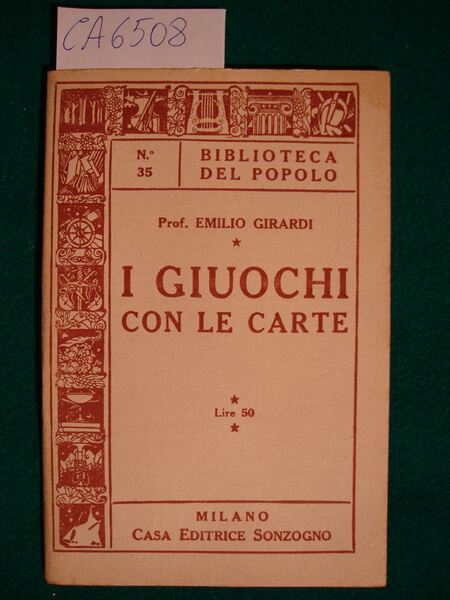 I giuochi con le carte