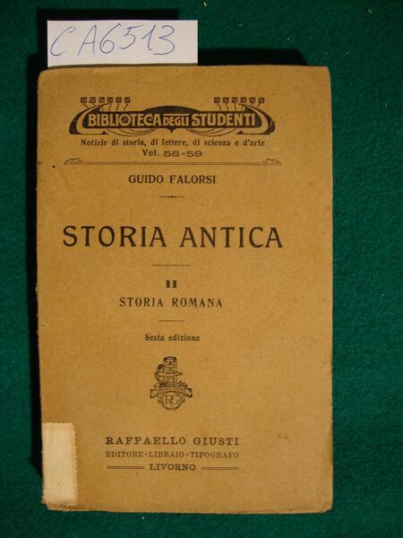 Storia antica - II Storia romana