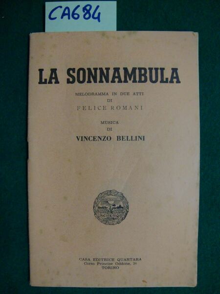 La sonnambula