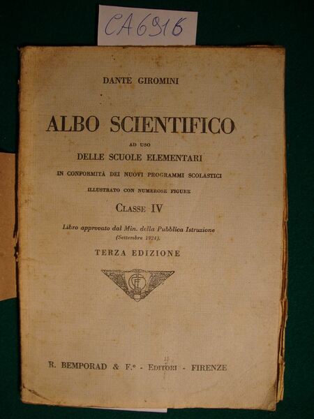 Albo scientifico ad uso delle scuole elementari in conformità dei …