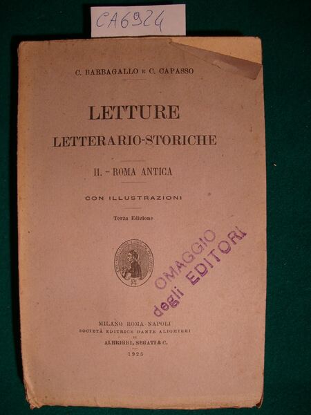 Letture letterario-storiche - II Roma Antica