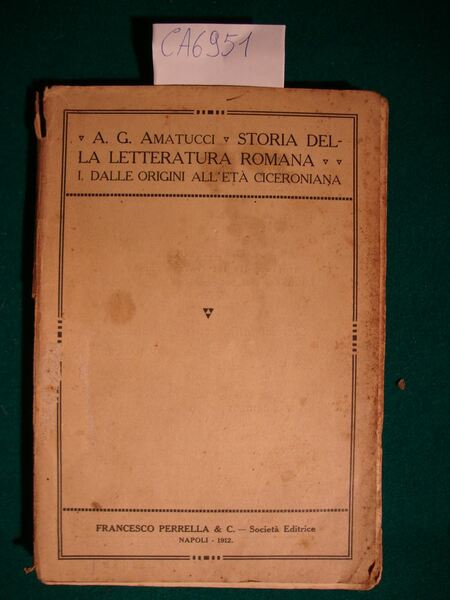 Storia della letteratura romana redatta sulle fonti antiche e sui …