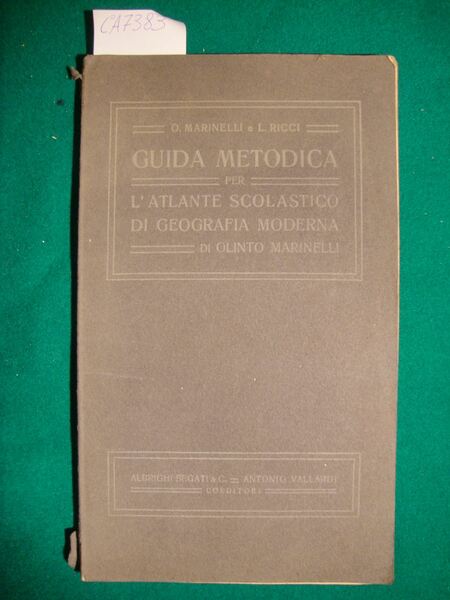 Guida metodica per gli insegnanti che seguono l'atlante scolastico di …