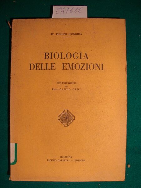 Biologia delle emozioni