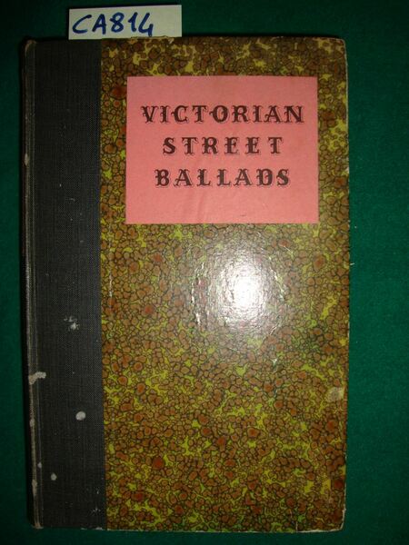 Victorian Street Sallads - A Selection of Popular Ballads sold …