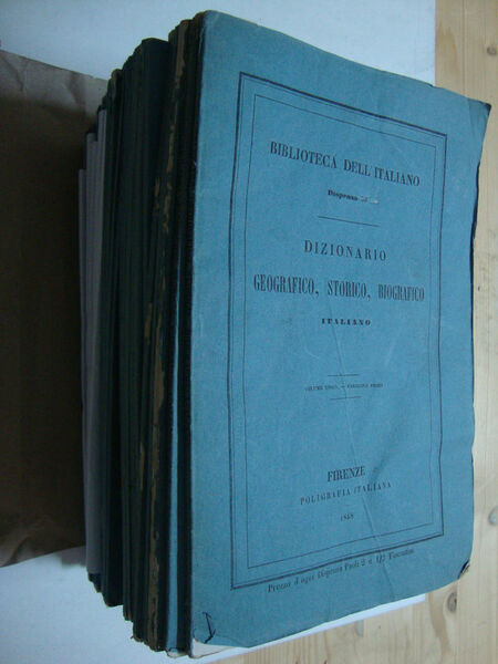 Biblioteca dell'Italiano - Dispense (Raccolta di fascicoli - Vedi descrizione …