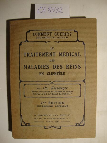 Le traitement médical des maladies des reins en clientèle