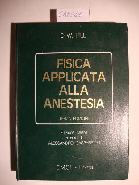 Fisica applicata alla anestesia