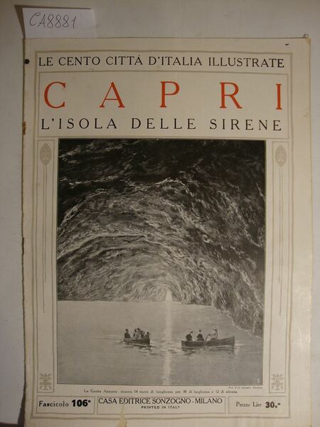 Le cento città d'Italia illustrate - Capri - L'isola delle …
