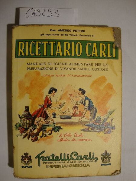 Ricettario Carli - Manuale di igiene alimentare per la preparazione …