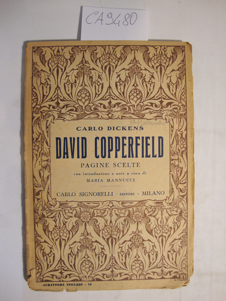 David Copperfield - Pagine scelte