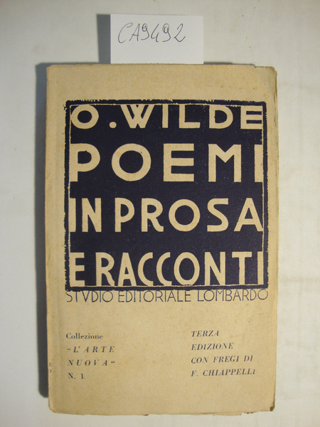 Poemi in prosa e racconti