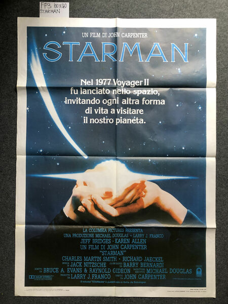 John Carpenter Starman Columbia Pictures (Michael Douglas,Larry J.Franco