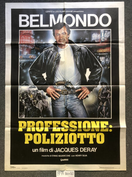 Jacques Deray Professione poliziotto Studio Canal (Alain Belmondo) Con Jean …