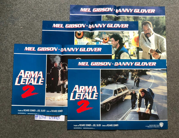 Richard Donner Arma letale 2 (Lotto oindivisibile di n.4 pezzi) …