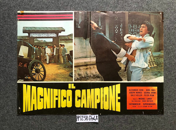 Michael Larch Il magnifico campione Shaw Brothers Con Alexander Seng …