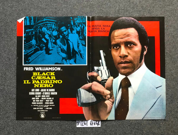 Larry Cohen Black Caesar il padrino nero American International Pictures …