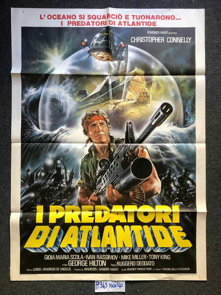 Ruggero Deodato I predatori di Atlantide Regency Con Christopher Connelly, …