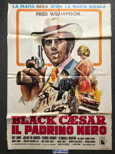 Larry Cohen Black Caesar- Il padrino nero American International Con …