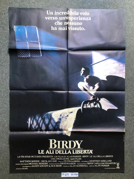 Alan Parker Birdy-Le ali della libertà AEM Films Con Matthew …