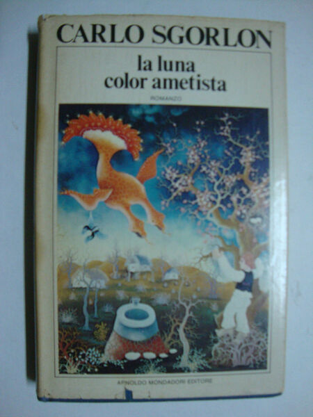 La luna color ametista