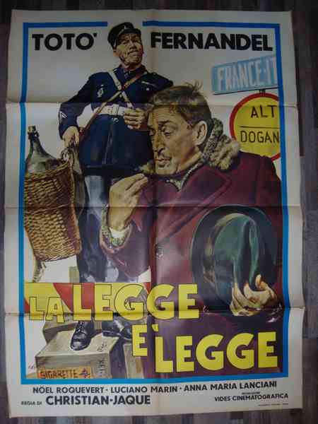 Christian Jaque (regista) Totò e Fernandel in "La legge è …