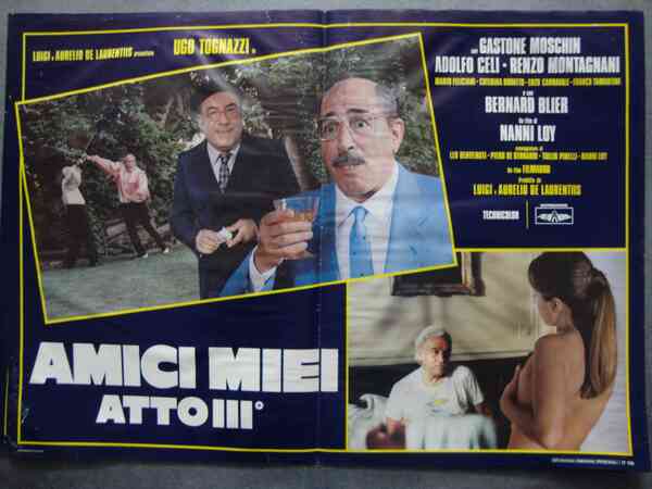 Nanni Loy (regista) Ugo Tognazzi in "Amici Miei - Atto …