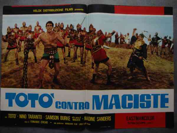 Fernando Cerchio (regista) Totò in "Totò contro Maciste" Wanguard Film …