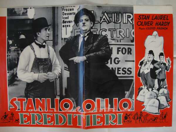 Lloyd French (regista) Stan Laurel - Oliver Hardy in "Stanlio …