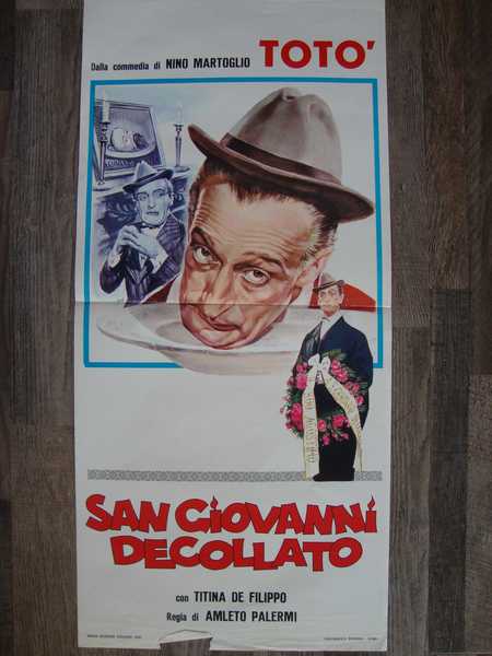 Amleto Palermi (regista) Totò in "San Giovanni Decollato" Con Titina …