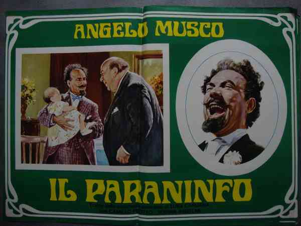 Amleto Palermi (regista) Angelo Musco in "Il Paraninfo Fotobusta cinematografica. …