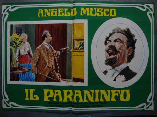 Amleto Palermi (regista) Angelo Musco in "Il Paraninfo Fotobusta cinematografica. …