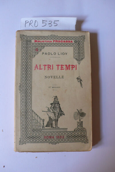 Altri tempi, novelle